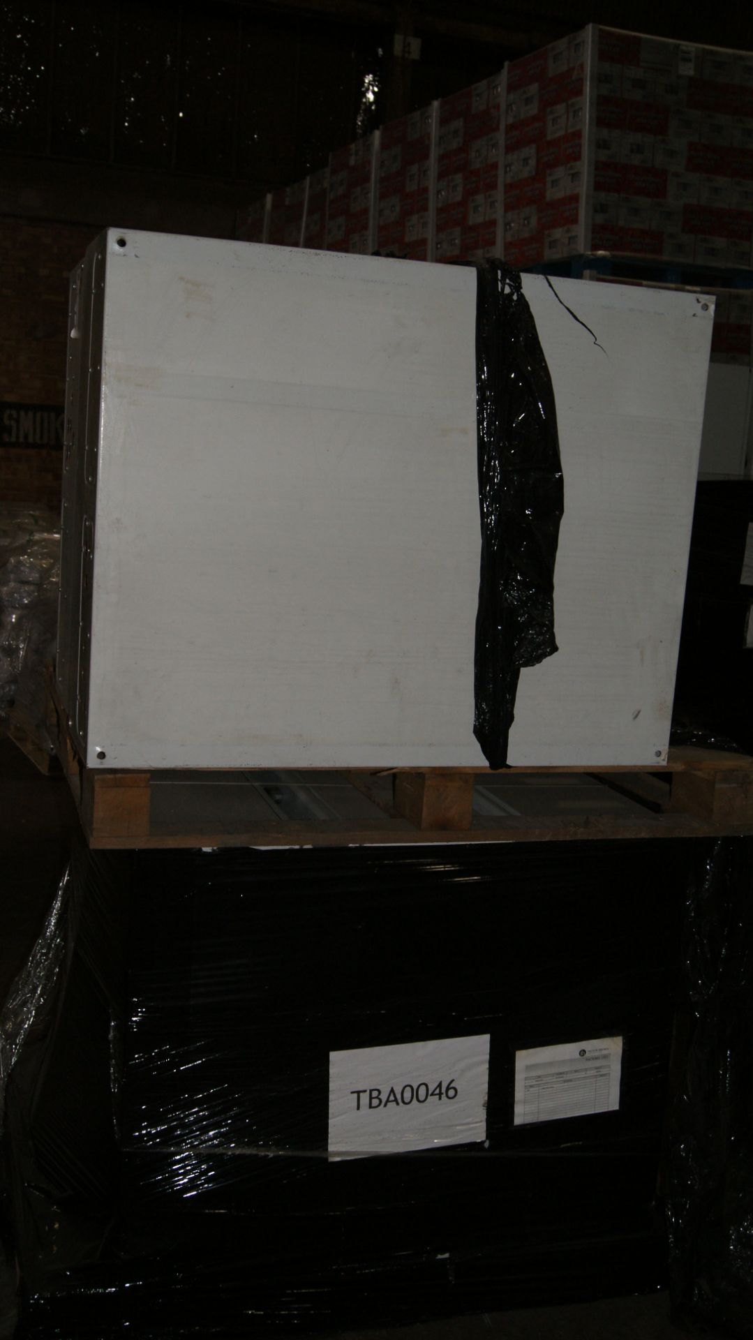 PALLET OF 6 EXTERNAL METAL ELECTRICAL ENCLOSURES - 1000MM X 800MM X 300MM- CONTENTS MAY VARY