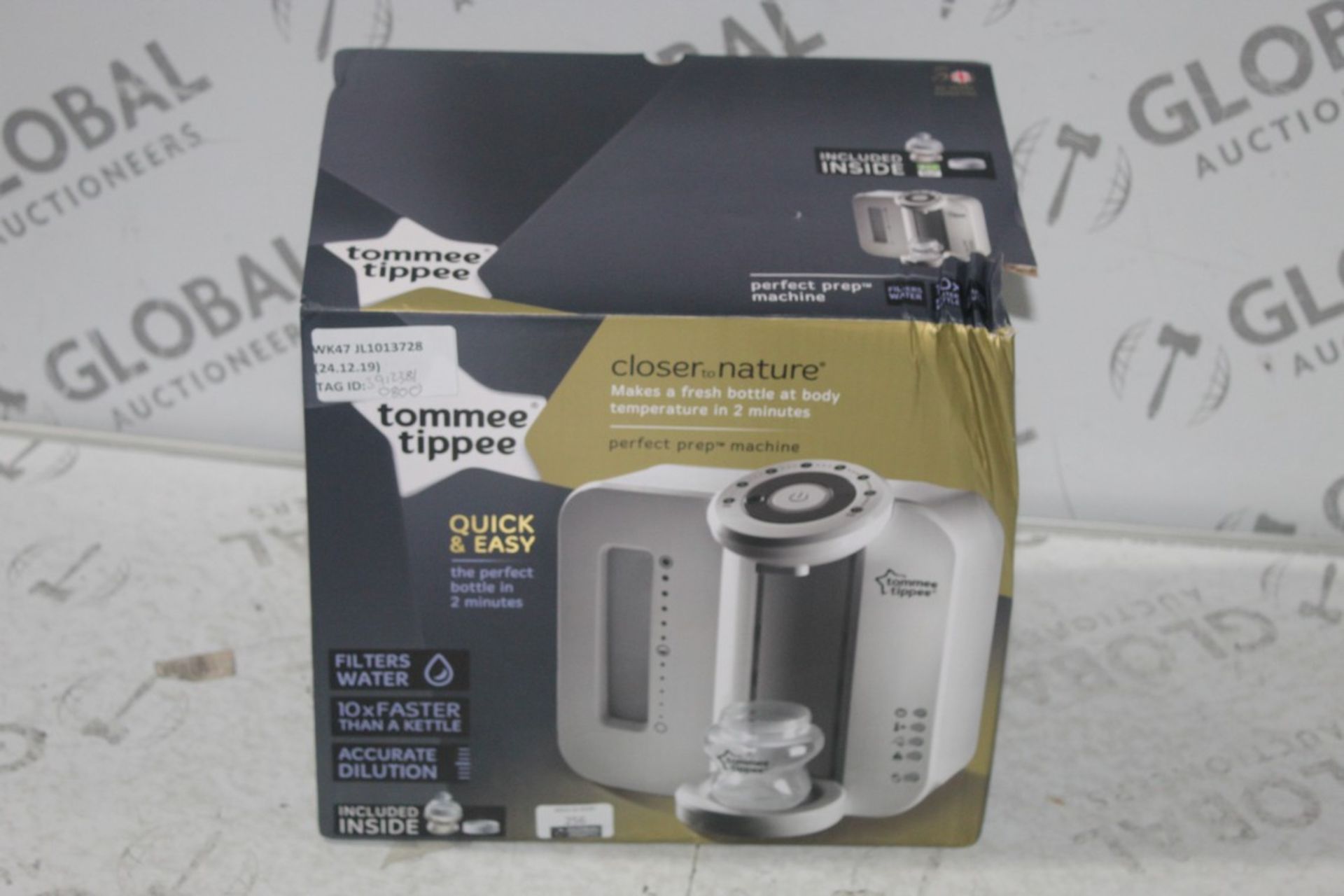 Tommee Tippee Closer to Nature Perfect Preparation Machine RRP £80 (3912381) (Public Viewing and