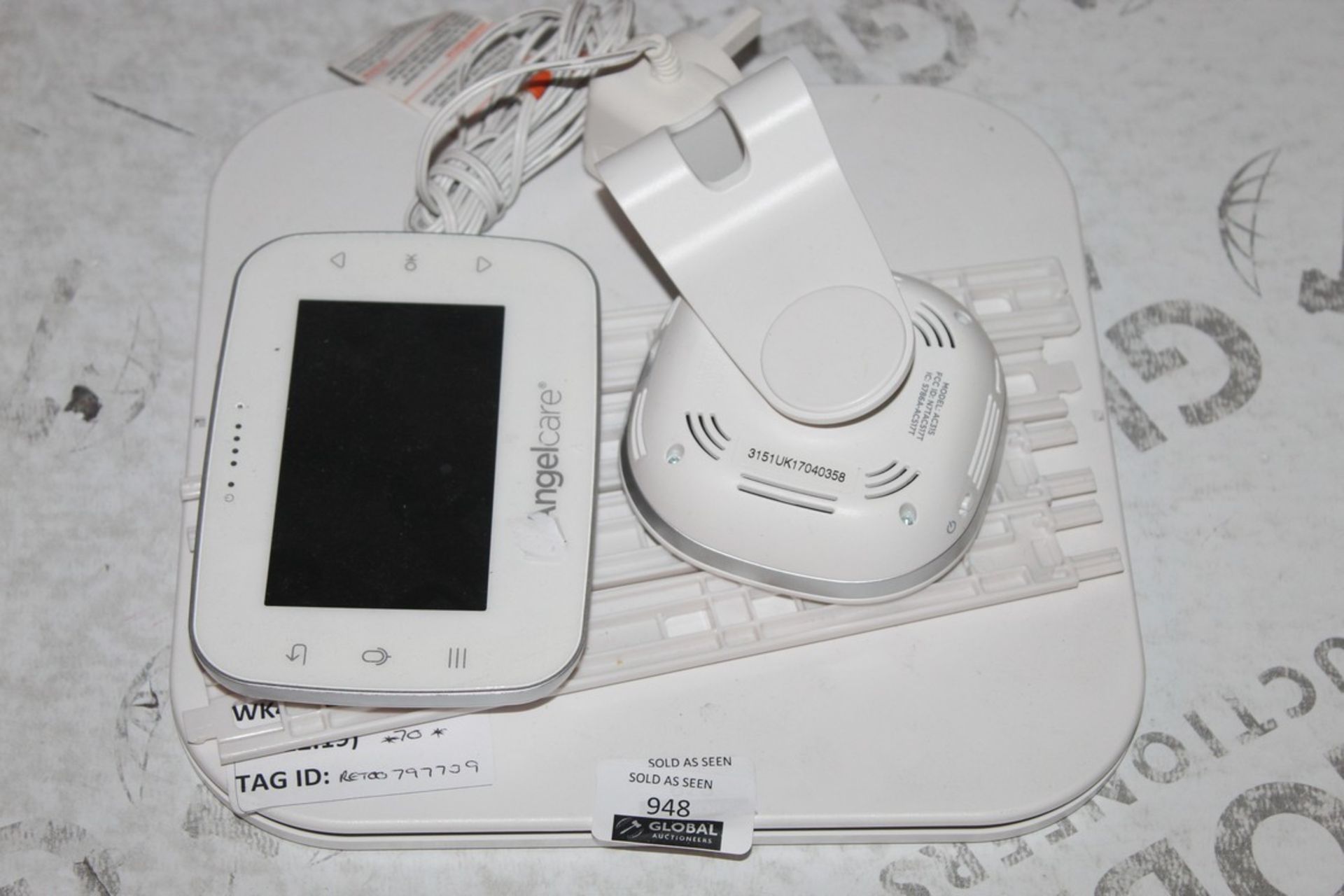 Angel Care Baby Monitor, RRP £70.00 (RET00797709) (Public Viewing and Appraisals Available)
