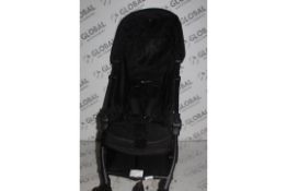 Unboxed Silver Cross Pram in Black RRP £250 (RET01020079) (Public Viewing and Appraisals Available)