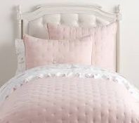 Pottery Barn Baby Amelia Tincel Quilt RRP £100 (3681380) (Public Viewing and Appraisals Available)