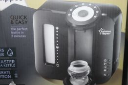 Boxed Tommee Tippee Closer to Nature Perfect Preparation Bottle Warming Station Black RRP£80.00 (