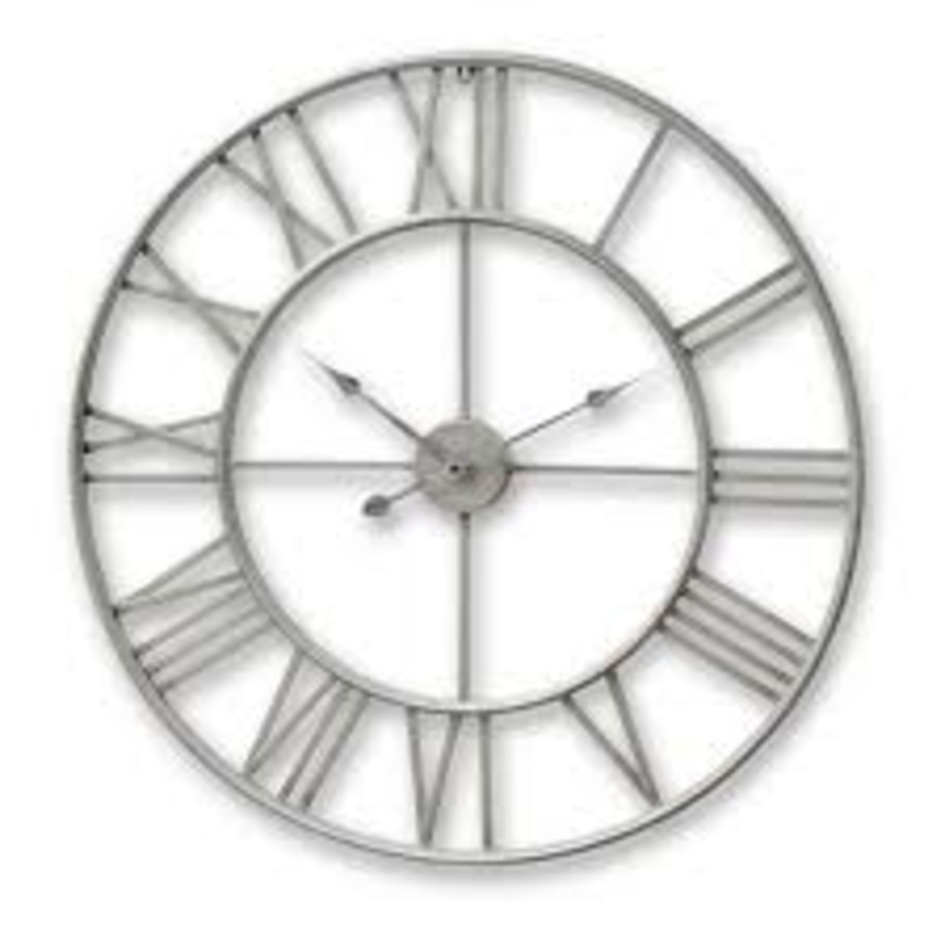 Roman Numeral Clock RRP £50 (Public Viewing and Appraisals Available)