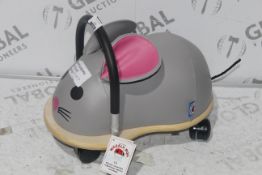 Wheelie Bug The Original Grey Leather Sit and Ride Mouse RRP £65 (3774910) (Public Viewing and