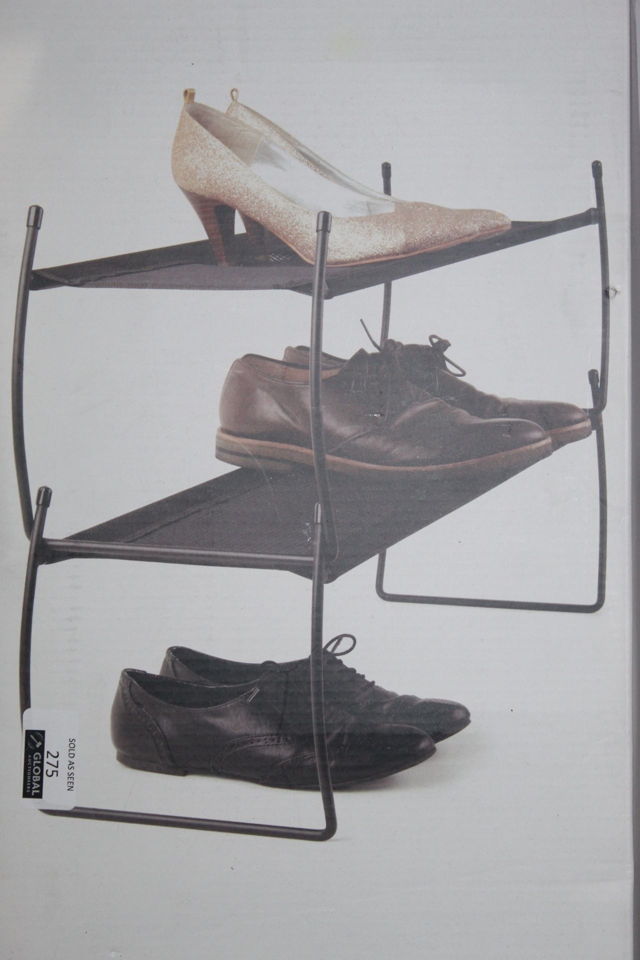 Assorted Umbra Shoe racks to Include the Slant Shoe Rack and The Imelda RRP £30-40.00 (3859596) (