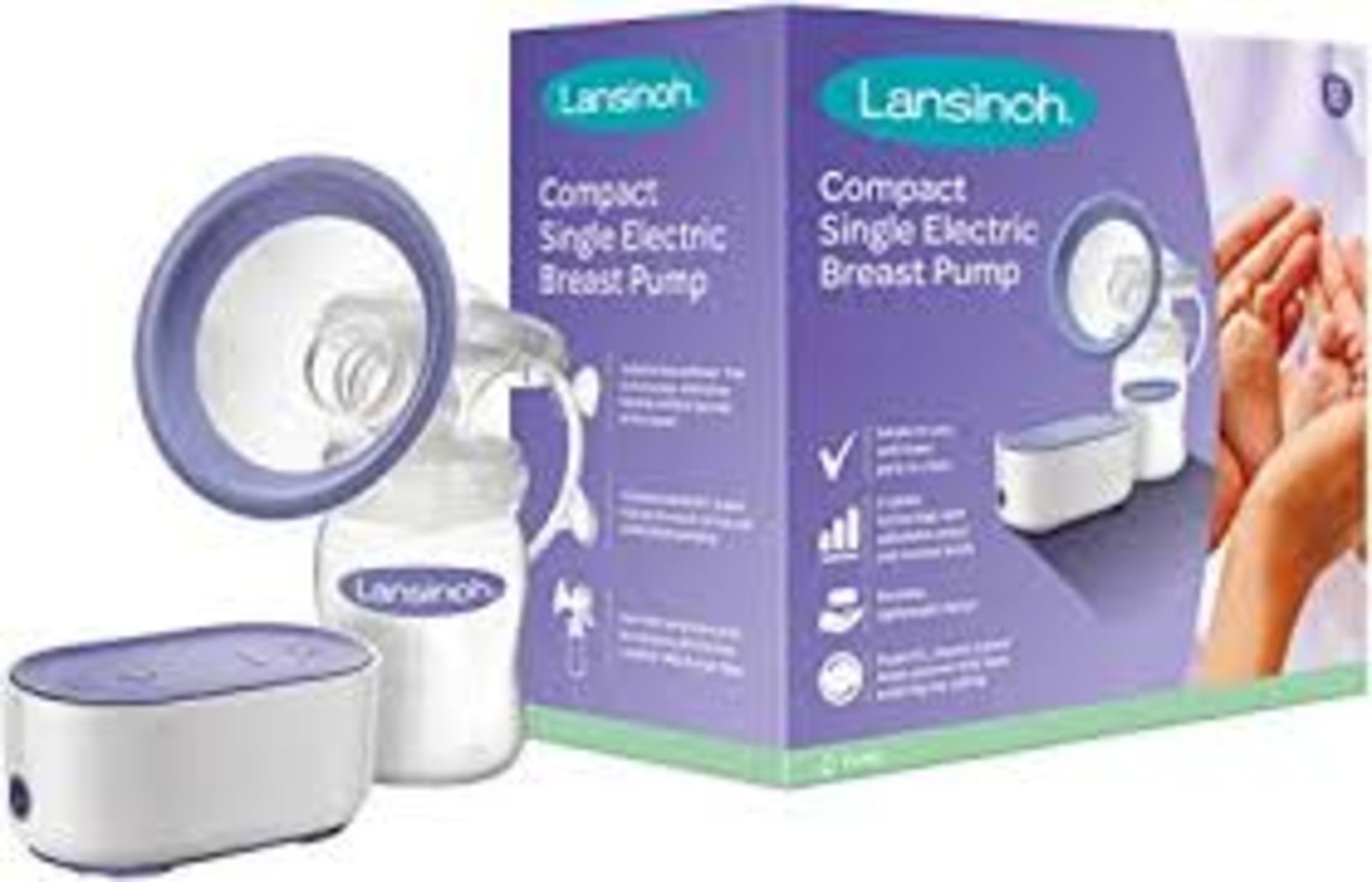 Boxed Lansinoh Breast Pump RRP £150 (Public Viewing and Appraisals Available)