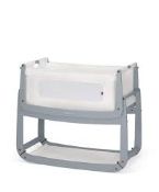 Snuzpod3 Dove Grey Bedside Crib RRP £200 (3905512) (Public Viewing and Appraisals Available)