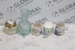 Lot to Contain Mugs, Vases, Sophie Conran Milk Jug Combined RRP £100 (3810780)(3861628) (Public