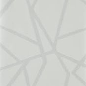 Brand New Roll of Harlequin Sumi Shimmer Porcelain White Wallpaper RRP £80 (4050735) (Public Viewing