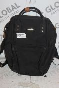 BabaBing Black Children's Changing Bag RRP £50 (3252402) (Public Viewing & Appraisals Available)