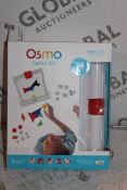 Boxed Osmo Genius Kit, Aged 5-12 Interactive Hand On Gaming Device Compatible for iPad, RRP£100.00