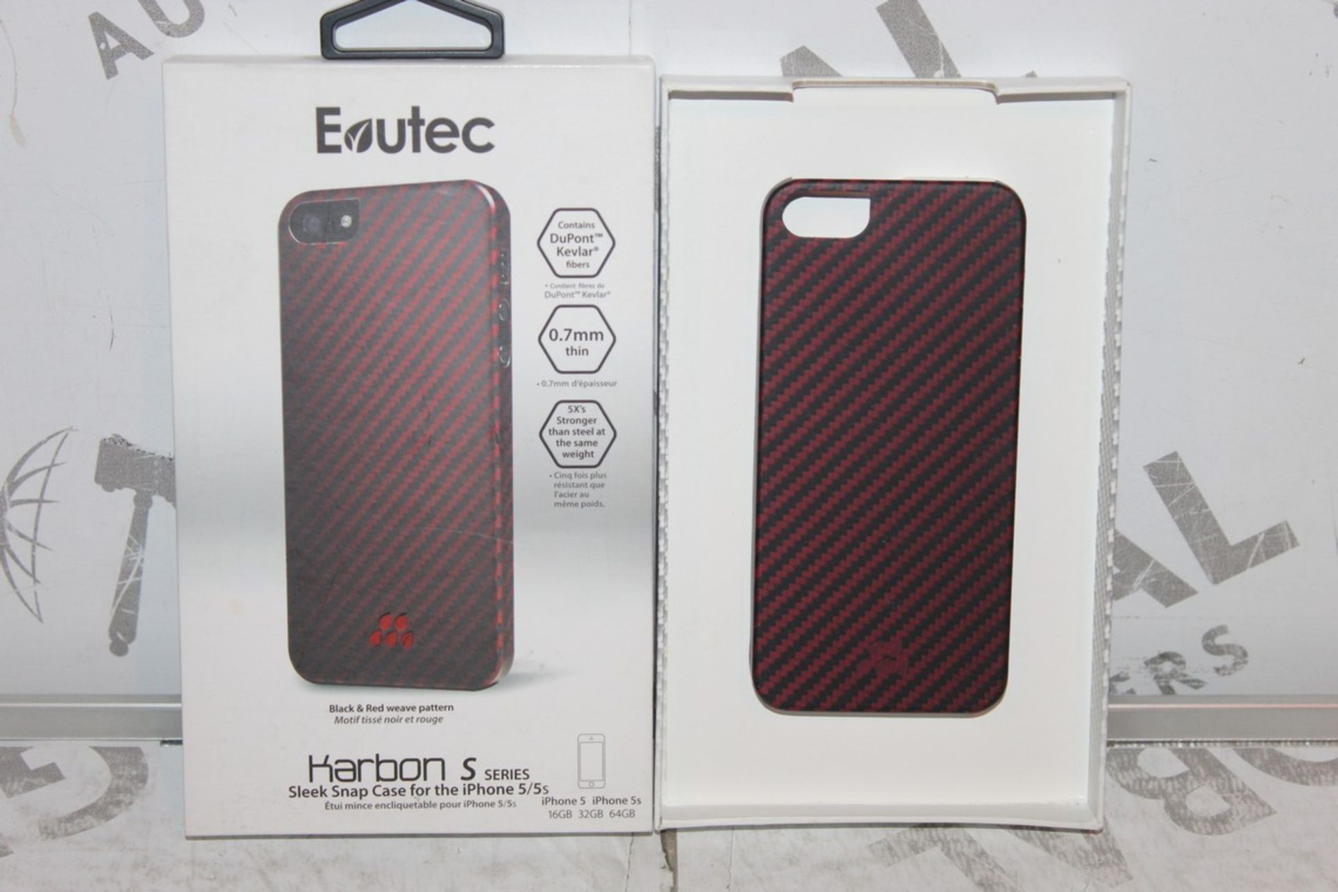 Lot to Contain 10 Brand New Evutec Carbon Phone Cases Combined RRP £150