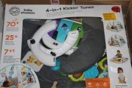 Boxed Baby Einstein 4in1 Kicking Tunes Music and Language Discovery Play Gyms RRP £50 (