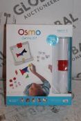 Boxed Osmo Genius Kit, Aged 5-12 Interactive Hand On Gaming Device Compatible for iPad, RRP£100.00