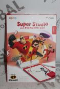 Lot to Contain, 4 Osmo Super Studio, Drawings Come To Life, Interactive Disney Incredibles Games,