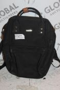 BabaBing Black Children's Changing Bag RRP £50 (3252402) (Public Viewing & Appraisals Available)