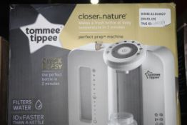 Boxed Tommee Tippee Closer to Nature Bottle Warming Station in White RRP £80 (4053769) (Public