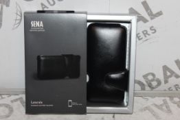 Lot to Contain, 7 Brand-new Boxed, Sena Genuine Leather Hand Crafted Lateral Durable Phone Holster