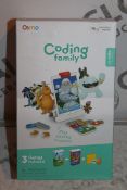 Boxed Osmo Coding Family, Ages 5+ Interactive Learning iPad Games, RRP£100.00