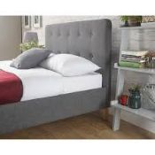 Boxed Ashbourne 5ft Bed in dark Grey, RRP£250.00 (Public Viewing & Appraisals Available)
