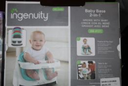 Boxed Ingenuity 2in1 Baby Base Seat RRP £35 (RET00655171) (Public Viewing & Appraisals Available)