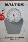 Boxed Pair Of Salter Acadeamy Professional Mecanical Weighing Scales, RRP£70.00 (RET001046018) (