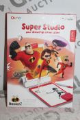 Lot to Contain, 5 Osmo Super Studio, Drawings Come To Life, Interactive Disney Incredibles Games,