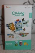 Boxed Osmo Coding Family, Ages 5+ Interactive Learning iPad Games, RRP£100.00