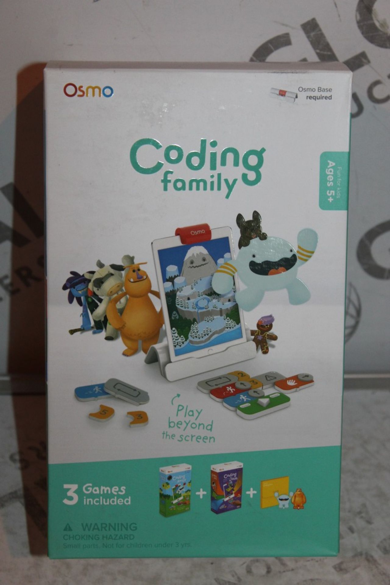 Boxed Osmo Coding Family, Ages 5+ Interactive Learning iPad Games, RRP£100.00