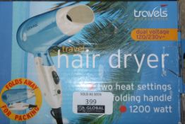 Lot to Contain 2 Boxed Travels 1200W Hair Dryers (Public Viewing and Appraisals Available)