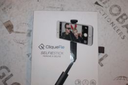 Boxed Cliquefie Space Grey Selfie Stick RRP £65