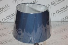 Boxed Designer Fabric Lamp Base Shade Only RRP £50 (16450) (Public Viewing and Appraisals