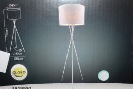 Boxed Globo 3 Leg Floor Lamp RRP £60 (16450) (Public Viewing and Appraisals Available)