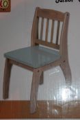 Boxed Tidlo Pastel Blue Chair (Public Viewing and Appraisals Available)