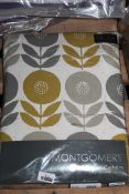 Pair of Montgomery 117 x 182cm Eyelet Headed Curtains RRP £85 (11477) (Public Viewing and Appraisals