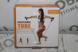 Lot to Contain 5 Boxed Ehugos Resistant Band Tubes Combined RRP £50