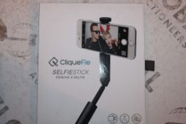 Boxed Cliquefie Space Grey Selfie Stick RRP £65