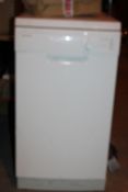 John Lewis JLDWW907 Slimline Dishwasher in White RRP £250 (RET00016904) (Public Viewing and