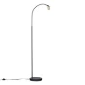 Boxed Minisun Curva Trend Floor Lamp Base Only In Dark Grey RRP £40 (16404) (Public Viewing and
