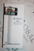 Lot to Contain 2 Boxed Cliquefie Max Selfie Sticks in White Combined RRP £120