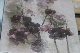 Mamont Hill Small Floral Canvas Wall Art Picture RRP £75 (14789) (Public Viewing and Appraisals