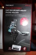 Lot to Contain 5 Boxed Macally Car Dashboard Mount Phone Holders Combined RRP £150