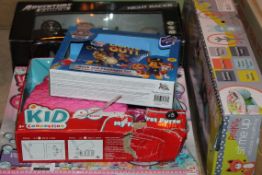 Lot to Contain 5 Boxed Assorted Children's Toy Items to Include Flashlight Sets, Radio Controlled