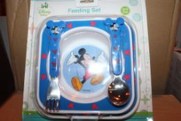 Lot to Contain 6 Brand New Disney Baby Feeding Sets