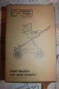 Boxed Mountain Buggy Duet Double Car Seat Adapter RRP £35 (3655148) (Public Viewing and Appraisals