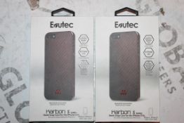Lot to Contain 10 Assorted Brand New Evutec Carbon and Wood Edition Phone Cases Combined RRP £170