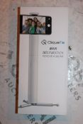 Lot to Contain 2 Boxed Cliquefie Max Selfie Sticks in White Combined RRP £120