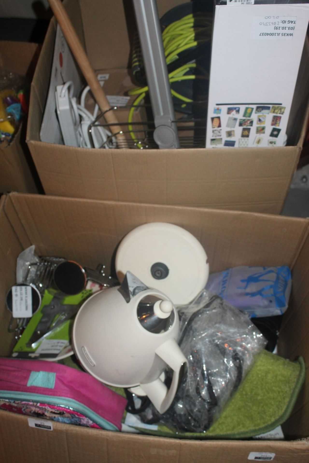 Lot to Contain a Large Assortment of Items to Include Lunchbags, Door Numbers, Floor Mats,