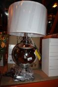 Boxed Safavieh Fabric Shade Table Lamp RRP £95 (16452) (Public Viewing and Appraisals Available)