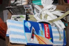 Box to Contain a Large Assortment of Items to Include Star Bras, Nicer Dicer, Lynx Shower Scrubbers,